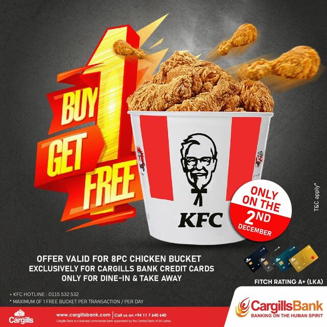 Kfc Offer Bogo – Cargills Bank